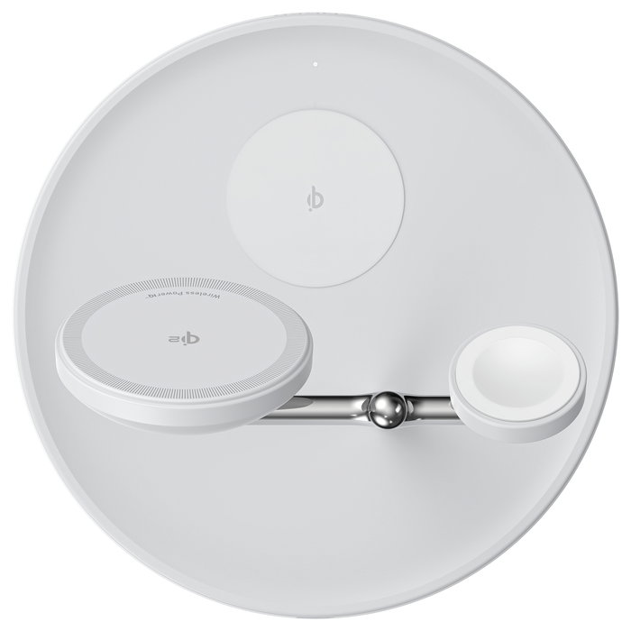 Anker MagGo Estación de Carga Inalámbrica 3 en 1 Plegable Blanco