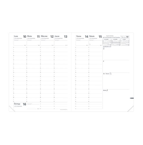 QUO VADIS Recambio Agenda Anual President SP 210x270 mm QUO VADIS Recambio Agenda Anual President SP 210x270 mm
