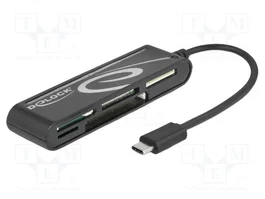 DeLOCK Lector de tarjetas de memoria 91739 con 5 ranuras USB Type-C™