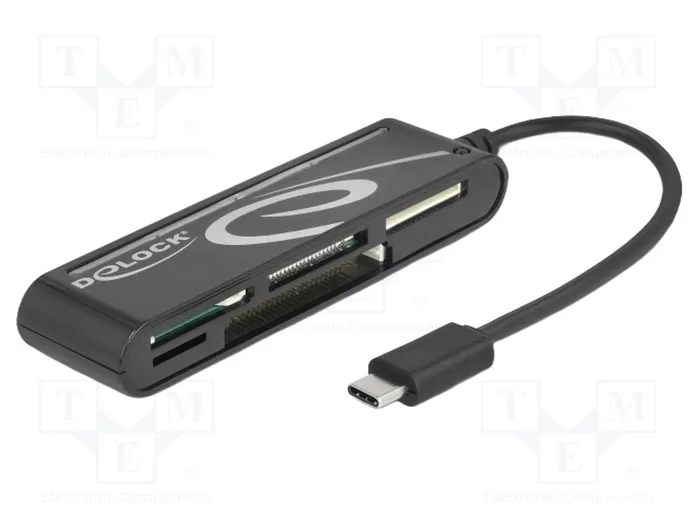 DeLOCK Lector de tarjetas de memoria 91739 con 5 ranuras USB Type-C™ DeLOCK Lector de tarjetas de memoria 91739 con 5 ranuras USB Type-C™