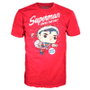 FUNKO Set figura POP & Tee DC Comics Superman Exclusive Flocked