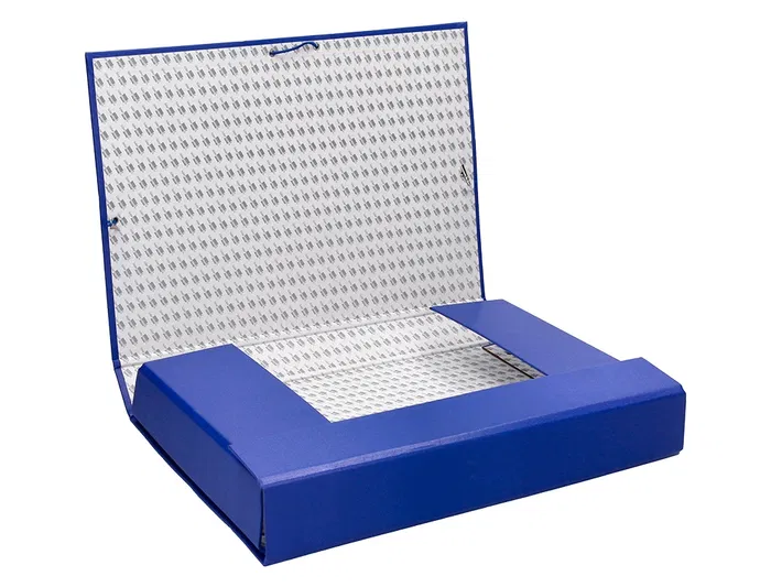 Liderpapel Carpeta Proyectos Folio Lomo 70mm Cartón Forrado Azul 250 x 350 mm