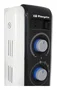 Orbegozo RF 2000 Radiador de Aceite Eléctrico 2000W, 9 Elementos, 3 Potencias 3 Potencias 800-1200-2000W, Termostato Blanco