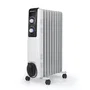 Orbegozo RF 2000 Radiador de Aceite Eléctrico 2000W, 9 Elementos, 3 Potencias 3 Potencias 800-1200-2000W, Termostato Blanco
