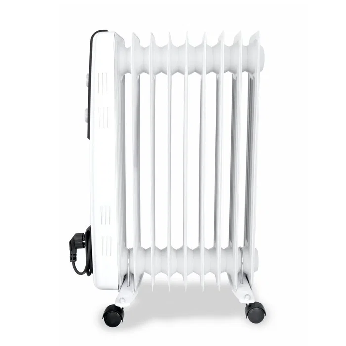 Orbegozo RF 2000 Radiador de Aceite Eléctrico 2000W, 9 Elementos, 3 Potencias 3 Potencias 800-1200-2000W, Termostato Blanco