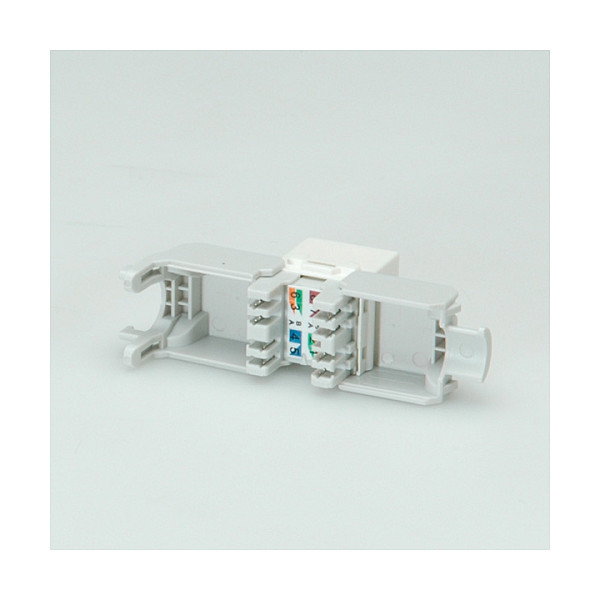 ROLINE Cat.6 Keystone Jack RJ-45 sin blindaje, toolless, blanco ROLINE Cat.6 Keystone Jack RJ-45 sin blindaje, toolless, blanco