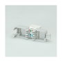 ROLINE Cat.6 Keystone Jack RJ-45 sin blindaje, toolless, blanco