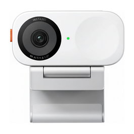 Insta360 Link 2C Webcam 4K UltraHD Arctic White, Cámara USB con Micrófono