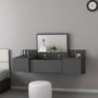 Hanah Home Mesa de Maquillaje Anthracite