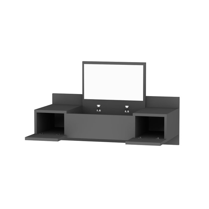 Hanah Home Mesa de Maquillaje Anthracite