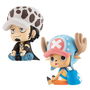Megahouse Pack de 2 Figuras One Piece - Trafalgar Law y Chopper - PVC - Aprox. 11 cm