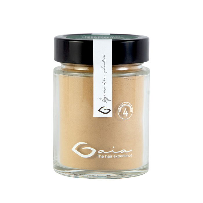 Gaia Coloración Vegetal Henna Natural 175g de India para Cuidado del Cuero Cabelludo y Crecimiento del Cabello