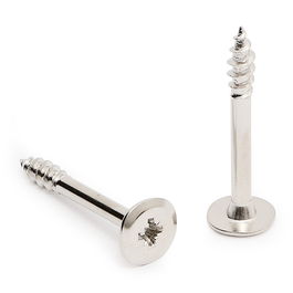 ITALIANA FERRAMENTA Komby Tornillo Tirador Rosca Madera Cabeza Ancha Largo 31