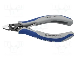 KNIPEX Alicates de corte lateral de precisión 125 mm