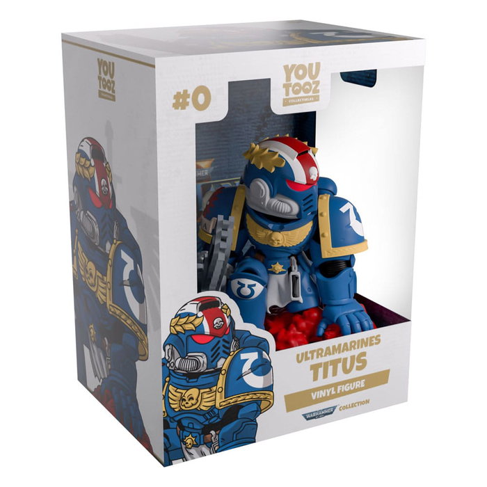 Youtooz Space Marine 2 Figura Viny Ultramarines Titus 10 cm