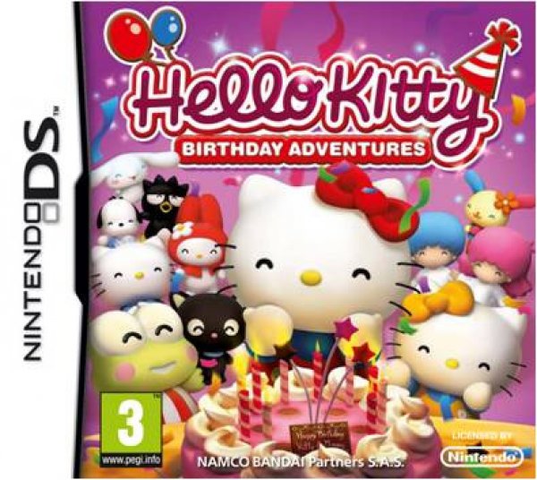 NA-BANDAI NAMCO Hello Kitty: Adv. Cumpleaños para 3DSXL/3DS/2DS NA-BANDAI NAMCO Hello Kitty: Adv. Cumpleaños para 3DSXL/3DS/2DS
