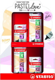 Stabilo Boss Mini Rotulador Fluorescente Expositor 72 Unidades Colores Surtidos Trazo 2/5 mm