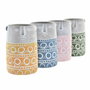 DKD Home Decor Macetero de Cemento CARA Surtido de 4 Unidades