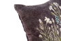 DKD Home Decor Cojin Shabby Lila Verde Azul Flores Algodon 45 x 45 x 10 cm (2 Unidades)
