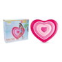 Intex Flotador Corazón Hinchable 168 x 142 cm para Piscina de Vinilo con Parche de Reparación