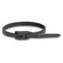 DeLOCK 19466 Brida para cables con cabeza plana 205 x 2,5 mm, Negro, 100 unidades