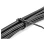 DeLOCK 19466 Brida para cables con cabeza plana 205 x 2,5 mm, Negro, 100 unidades