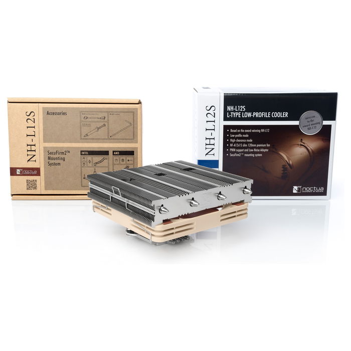 Noctua NH-L12S Enfriador de Procesador de Aire con Ventilador de 12 cm