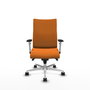 PIQUERAS Y CRESPO Silla Albacete Confidente Naranja Similpiel Mecanismo Sincro