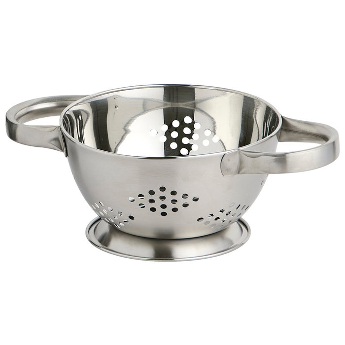 Day Escurridor de Acero Inoxidable con Pie y Asas Diámetro 14 cm Colores Surtidos