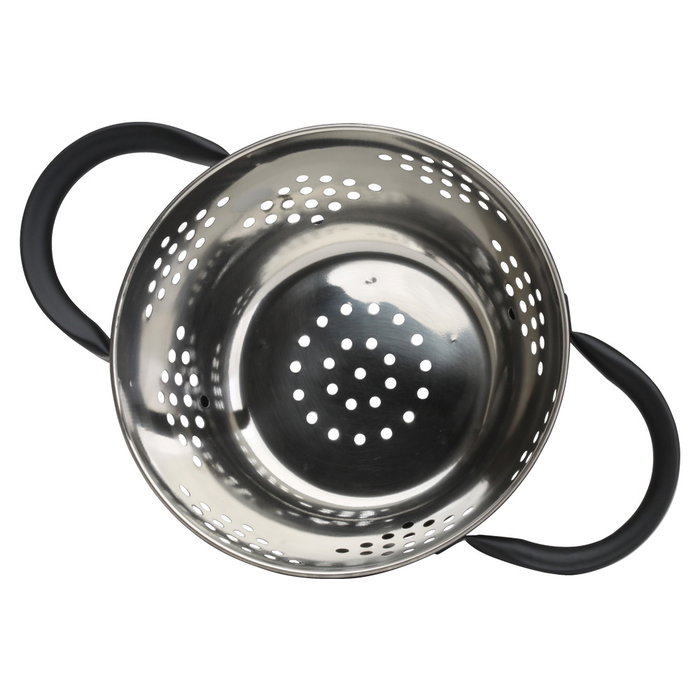 Day Escurridor de Acero Inoxidable con Pie y Asas Diámetro 14 cm Colores Surtidos