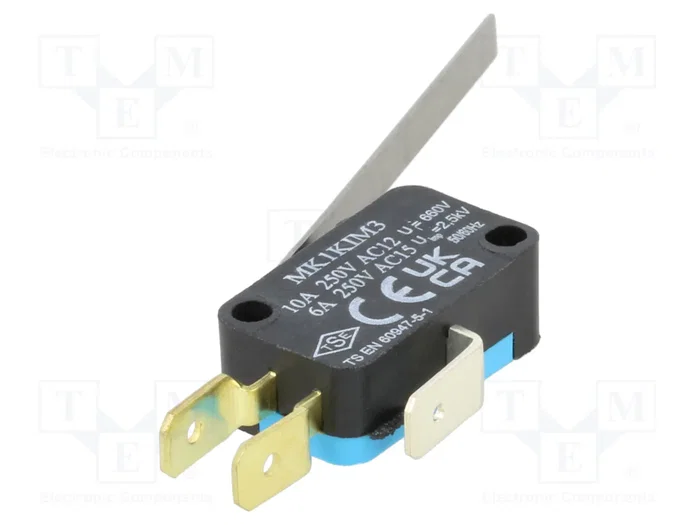 EMAS Microconmutador SNAP ACTION SPDT con palanca