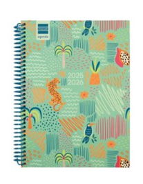 Finocam 536140626 Agenda Escolar 4º Semana Vista Horizontal 155x212 Selva