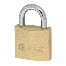 Abus Candado 713/20 Latón 20 mm con Arco Largo y 2 Llaves Incluidas