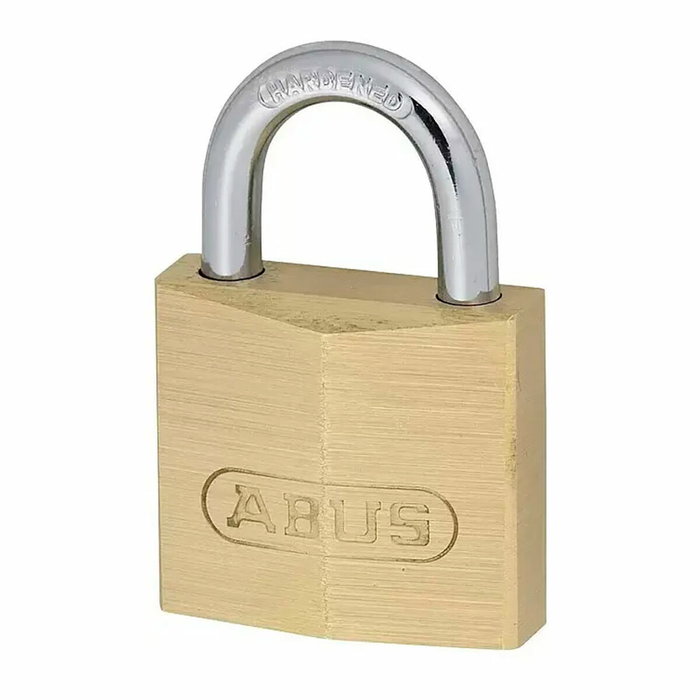 Abus Candado de latón 713/20 con arco largo, 20 mm Abus Candado de latón 713/20 con arco largo, 20 mm