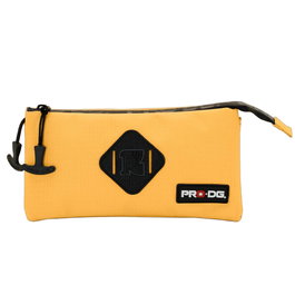 Pro-Dg Estuche Portatodo Triple Smart Yellow PRO-DG, Rectangular, Repelente a Líquidos, 3 Compartimentos, Amarillo