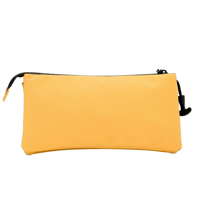 Pro-Dg Estuche Portatodo Triple Smart Yellow PRO-DG, Rectangular, Repelente a Líquidos, 3 Compartimentos, Amarillo