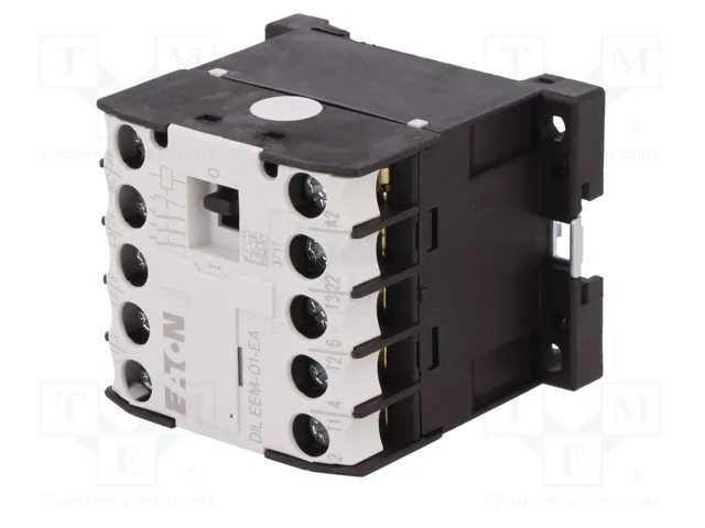 EATON ELECTRIC Contactor DILEEM 3-polar 230VAC 6,6A