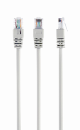 Gembird PP12-0.25M Cable de red Cat5e U/UTP 0,25 m Beige