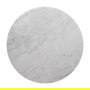 Tablero Mesa Redondo Blanco Mármol Salón 60 X 60 X 1,80 cm