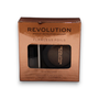 Makeup Revolution Set Flawless Foils Vegan: Eyeshadow Primer y Palette Overcome