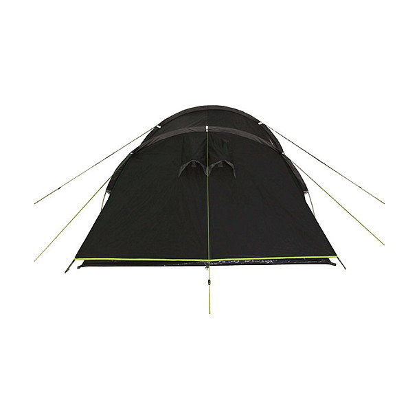 High Peak Atmos 3 Tienda de Campaña Iglú para 3 Personas, 2 Puertas, Color Negro y Verde, 1800 * 3900 * 1200 mm