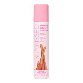 Sunkissed Airbrush Body Make-Up 75ml - Medium