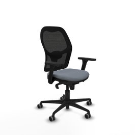 PIQUERAS Y CRESPO Silla de oficina Jorquera Gris/Negro