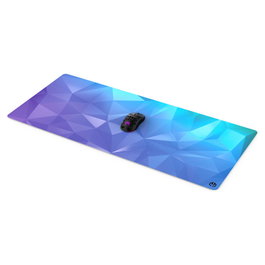 Endorfy Crystal Blue XL Alfombrilla de ratón azul y púrpura