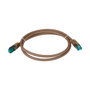EFB Elektronik Patchkabel RJ45 Cat6a S/FTP Marrón 1m