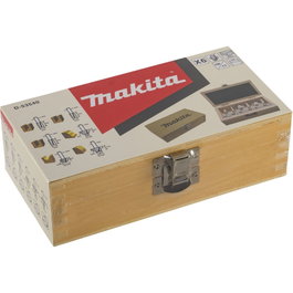 Makita Juego de Fresas 8 mm 6 piezas