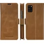 Dbramante1928 CS52GT001244 - Funda Folio de Cuero Bronceado para Samsung Galaxy A52 16.5 cm (6.5") con Cierre Magnético y Bolsillo para Tarjetas