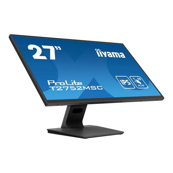 iiyama Monitor ProLite T2752MSC-B1 68.6 cm (27") Full HD 1920 x 1080 75 Hz 1 ms VGA HDMI Altavoces Negro - T2752MSC-B1