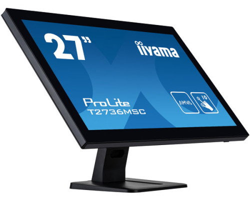 iiyama ProLite T2752MSC-B1 Monitor Táctil 27 Pulgadas Full HD IPS iiyama ProLite T2752MSC-B1 Monitor Táctil 27 Pulgadas Full HD IPS