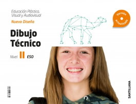 SANTILLANA, Cuaderno Educación Plástica, Visual y Audiovisual Dibujo Técnico Serie Nuevo Diseña Nivel II ESO